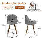 Counter Height Bar Stools With Back Leather Swivel Counter Stools Metal Footrest
