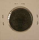 1797 Draped Bust Copper Large Cent Coin  Plain Edge  Poor Condition