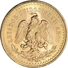 1945 Mexico Gold 50 Pesos - Average Circulated - 1 2056 Oz