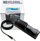 Hqrp Sustain Pedal For Casio Ctk-2090 Ctk2090 Ctk-2400 Ctk2400 Ctk-4400 Ctk4400