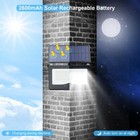 Solar Lights Outdoor  Motion Sensor Led Flood Lights Security Wall Lights 100   