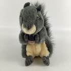 Aurora World Miyoni Gray Squirrel 8  Plush Stuffed Animal Toy Vintage Acorn