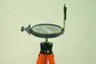 Vintage Indian Made Prismatic Compass For Survey   Topography 4  W  Fold Tripod