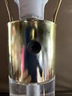 Vintage Mcm London Lamps Lucite Acrylic Brass Look 28    Lamp Wow 