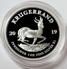 2019 Silver South Africa Proof Krugerrand 1 Oz Coin Box Coa