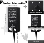 Cemetery Vase For Grave Flowers Metal Memorial Holder With Ground Stake