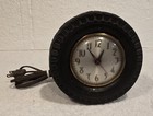 Vintage Goodyear Tire Promotional Desk Clock Advertising Sessions Works Great 