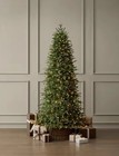 7 5 Ft  Pre-lit Slim Grand Duchess Twinkling Balsam Fir Christmas Tree T25