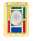 S t  Dupont Cigar Cutter W  Stand  Multi Colored Casablanca  003432  New In Box