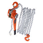 Lever Block Chain Hoist G80 Ratchet Hoist 3300lb Capacity 20ft Lift W 20ft Chain