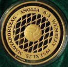 2003 Hungary-england 6 3 Soccer Match Of Century 50th Anniversary Silver Medal