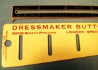 3 Sewing Tools  Pelouze Gauge  Buttonhole Guide   Clotilde Sewing Guide 