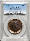 1926 Sesquicentennial Commemorative  Half Dollar  Pcgs Ms62