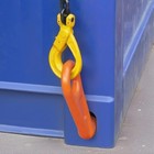 Leero Shipping Container Lifting Hooks  12 5t Working Load Limi   4 Pack