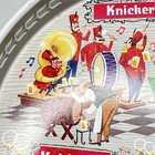 Vintage Knickerbocker Metal Beer Serving Tray 12    Bar Baseball Ale Mancave