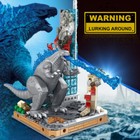 Set Of 493 Pieces Dinosaur Monster Dueling Building Kit For Boys Aged 8-14 Gifts