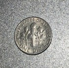 1961 D Roosevelt Silver Dime  Album Filler    free Shipping  