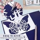 Adhesive Vinyl Roll 12x10  Matte Navy Blue  Permanent Sticker Decal