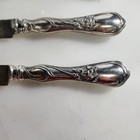 Lot Of 6 Vtg Antique Flatware Knives Table Butter Cake Knives Paragon Htf