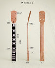 Diy Lp Style Electric Guitar Kit Mahogany Body neck  Hh Pickups  Natural Guitar