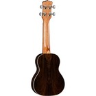 Luna Guitars Ziricote Wood Soprano Ukulele Gloss Natural