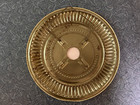 Vintage Tin Stove Pipe   Chimney Flue Cover 6  Flu