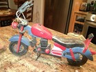 Vintage Motorcycle    Chopper - Wood Model - Old