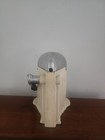 Vintage Juice-o-mat Manual Citrus Juicer Art Deco Style Cream   Chrome