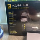 H819  Kor-fx Vr Immersive Black Precision Gaming Vest Virtual Reality   Adapter