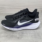 Mens Sz 10 5 - Nike Air Zoom Pegasus 41 Tcu Horned Frogs Black Purple Fz5143-002