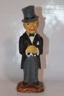 Syroco Wood Old Codger Corkscrew And Bottle Opener With Syroco Label On Bottom