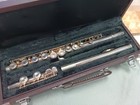 Vintage Yamaha Yfl-24s Silver Plated Flute Hard Case Japan Instrument