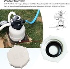 Drain Valve Cap Compatible With Intex Pools 11456   11385 Sand Filter Drain    