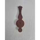 Vintage Swift   Anderson Mahogany Wood Barometer Weather Station Banjo Works