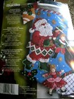 Bucilla Felt Applique Holiday Stocking Kit christmas Puppet Show santa 86327 18 
