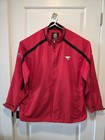 Reebok Calgary Stampeders Mens Xl Authentic Sideline Jacket Cfl Lightweight Red
