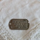 Wwii Us Army Officer Dog Tag Col Freeman C Mcclure O-352901 Wwi Veteran