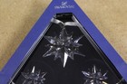 Swarovski Crystal Glass Christmas Snowflake Ornament Set 2017 Mib  5268822