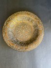 Vintage Persian Middle Eastern Mixed Metal Plate