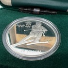 Calgary 1988 Olympic Winter Games Ski Alpin  20 Cad Silver Coin 1oz Troy