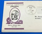 1940 Charles W Eliot Fdc Famous Americans Scott 856