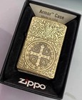 5 Sides Zippo Lighter Constantine Gold New Box