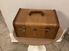 Vintage Tweed Train Case