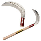 Steel Grass Sickle Clearing Sickle With Manganese Steel Blade And Hardwood Handl