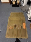 Wwii U s  Army Butcher Tool Roll W Knives Case Xx     Original Military Mess Gear