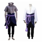 Anime Naruto Uchiha Sasuke Outfit Halloween Cosplay Costume Full Set Fancy Dress