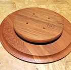 Digsmed Denmark Teak Lazy Susan Tray - Mid Century Modern 1960 s