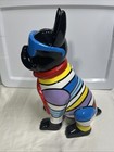 Interior Illusions Expressionist Dog Glasses French Bulldog Art Statue Decor