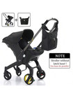   4-in-1 Baby Stroller W  Storage Bag   Multi-function Pram Pushchair For Travel