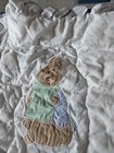 Vintage Beatrix Potter Quiltex Peter Rabbit Baby Crib Comforter 32 X 43 In